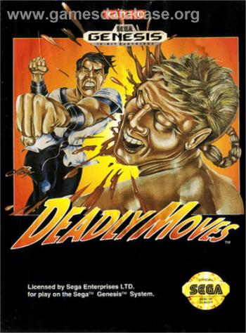 Cover Deadly Moves for Genesis - Mega Drive